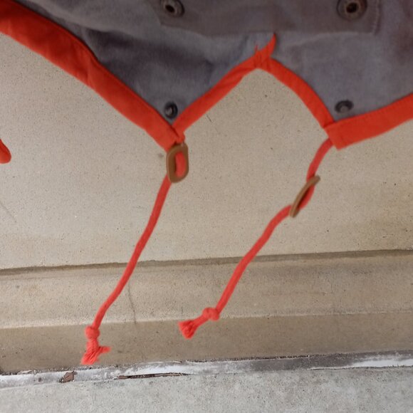 Todd Snyder + Gap Collab Mens Coat Hooded Parka Cadet Orange w/ Removeable Liner - Picture 11 of 16